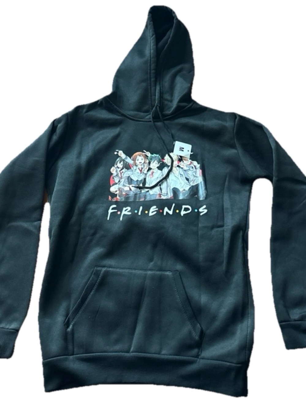 One Piece Unisex Anime Hoodie (Friends Design) My Hero Academia